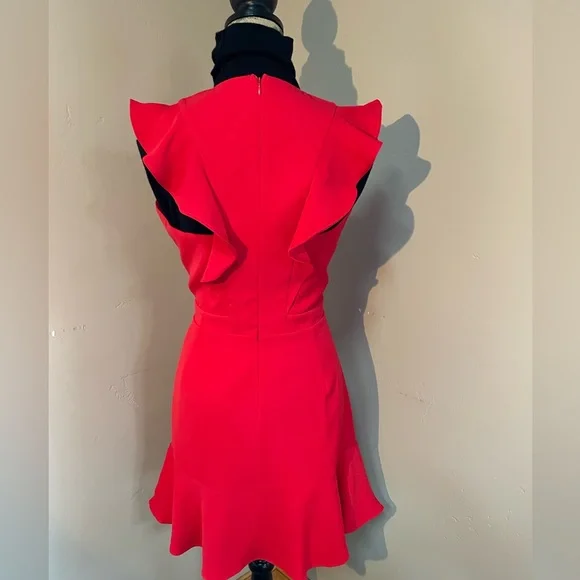 NWOT Adelyn Rae Dress size large, red - Picture 5 of 15